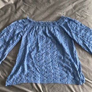 Off the shoulder blouse